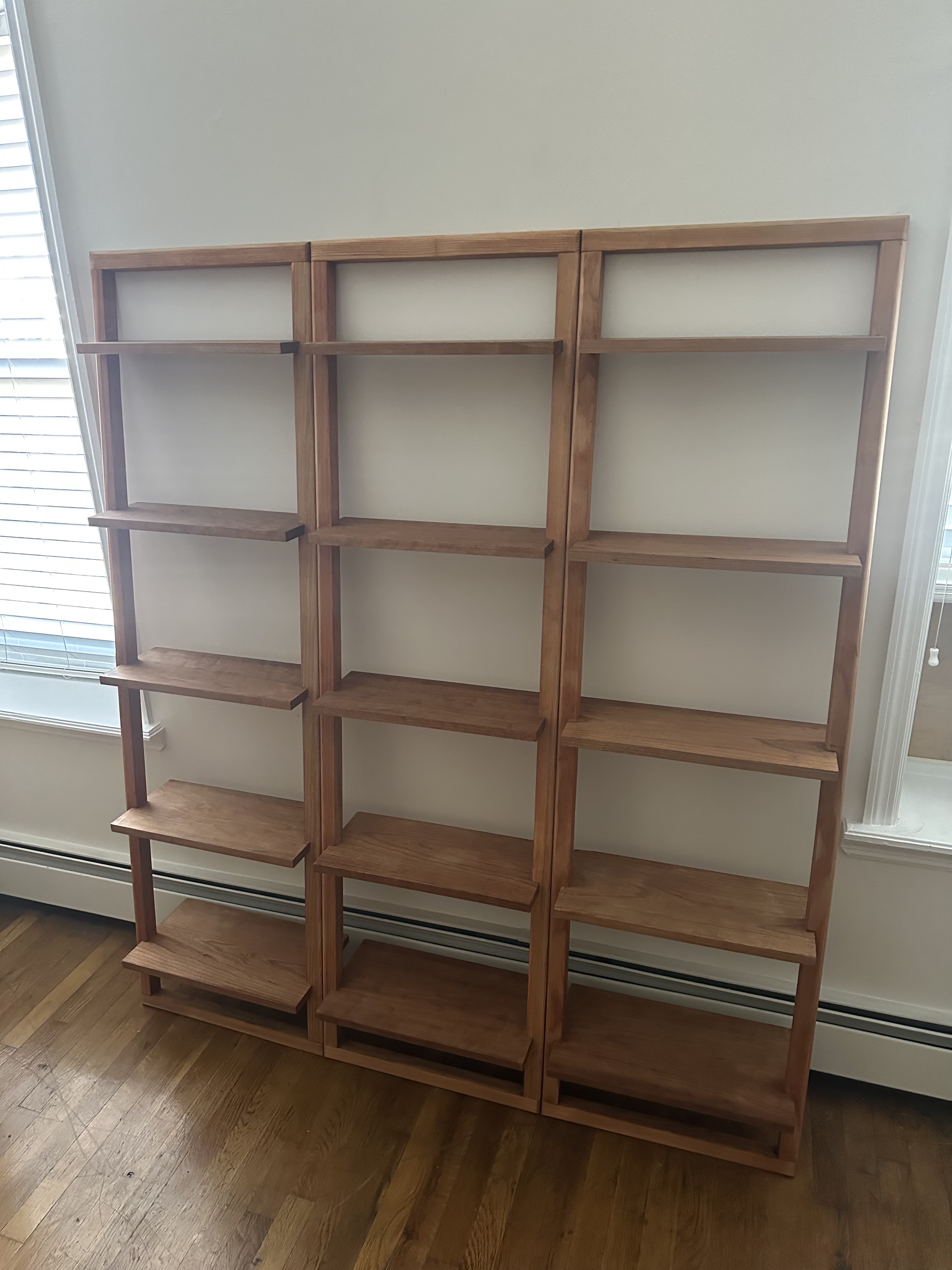 Leaning Shelves - Empty
